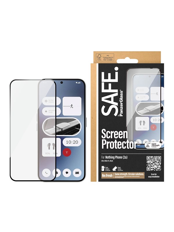 SAFE by PanzerGlass Screen Protector Nothing Phone 2a | Ultra-Wide Fit