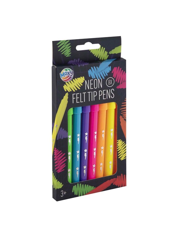 Creative Craft Group Felt-tip pens Neon 8 pcs.