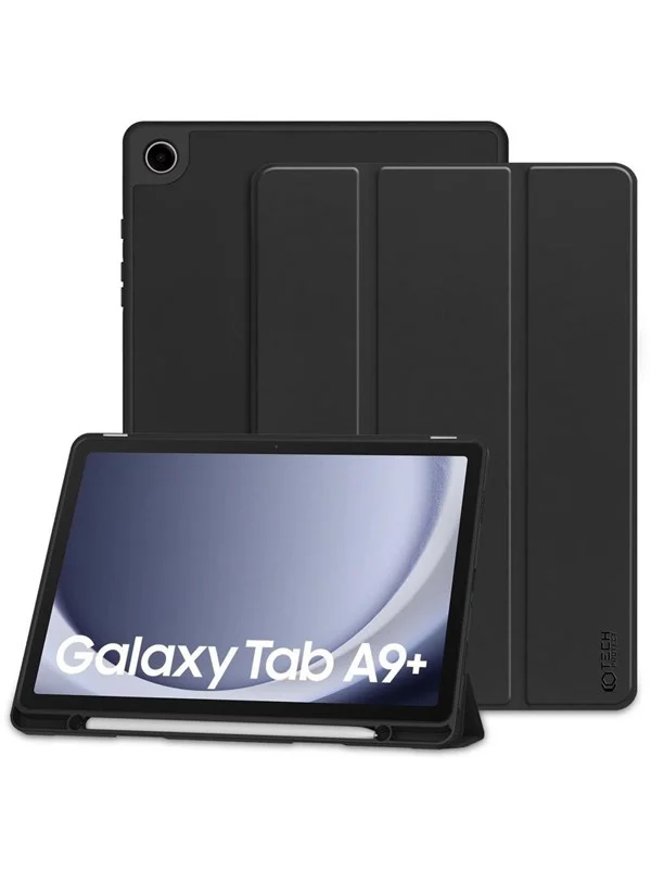 Tech-Protect SC Pen Case for Samsung Galaxy Tab A9+ 11" X210 / X215 / X216 - Black