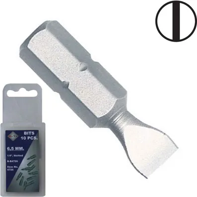 BATO 1/4" Bits spor 4,5 x 25mm. 10 stk. pk.