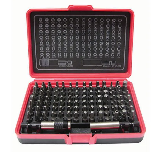 BATO 1/4" Bitssett 100 deler.