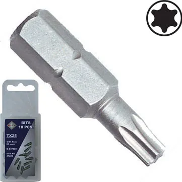 BATO 1/4" Bits Torx 40 x 25mm. 10 stk. pk.