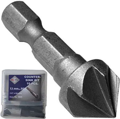 BATO 1/4" Forsenker. 10 stk. pk.