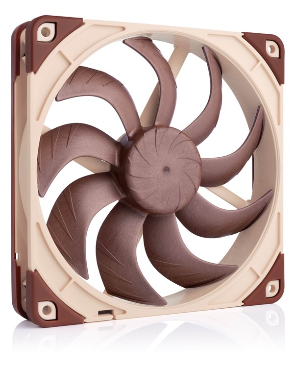 Noctua NF-A14x25 G2 PWM - Kabinettvifte - 140mm - Brun - 25 dBA