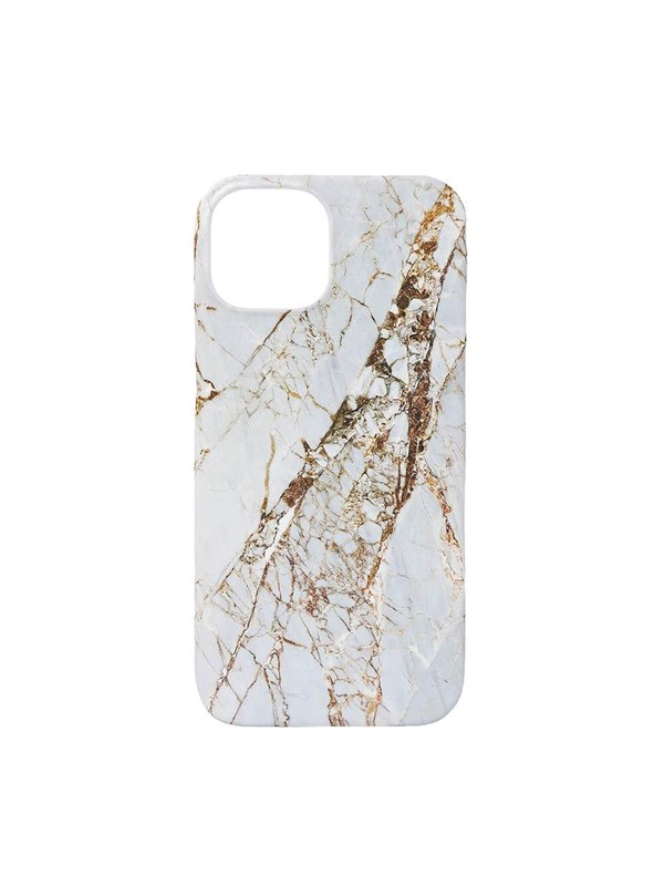 ONSALA Phone Case MagSeries White Rhino Marble - iPhone 15