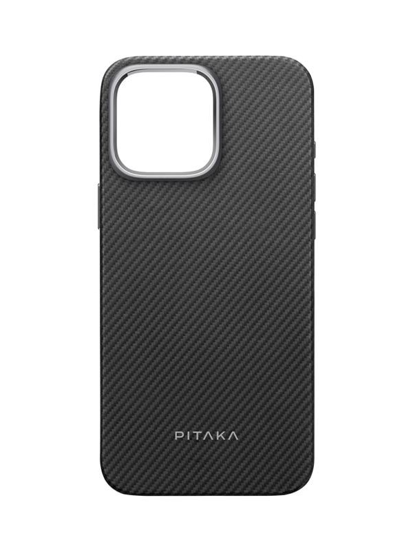 PITAKA Military-Grade Protective Case Black/Grey Twill -  iPhone 16 Pro Max