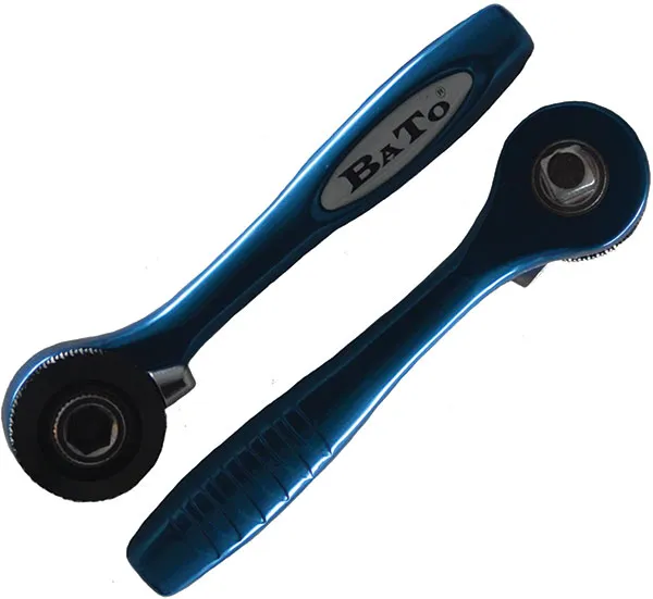 BATO Alu Skraldenøkkel 1/4" for bits og topper.