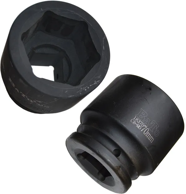 BATO Kraftpipe kort 1-1/2" x 50mm. 6kt.