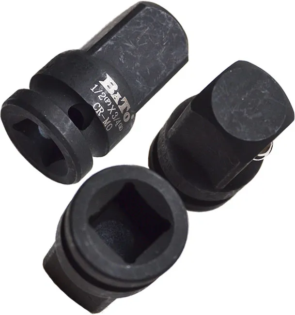 BATO Kraftovergang 1/2"F x 3/4"M. Med pinhull.