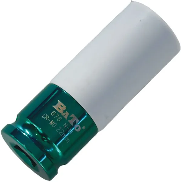 BATO Kraftpipetopp med plast 1/2" x 22mm. 6kt.