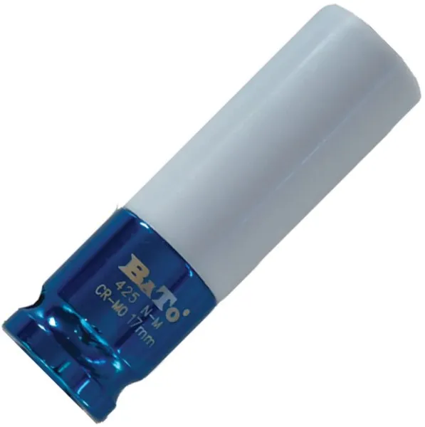 BATO Kraftpipetopp med plast 1/2" x 17mm. 6kt.