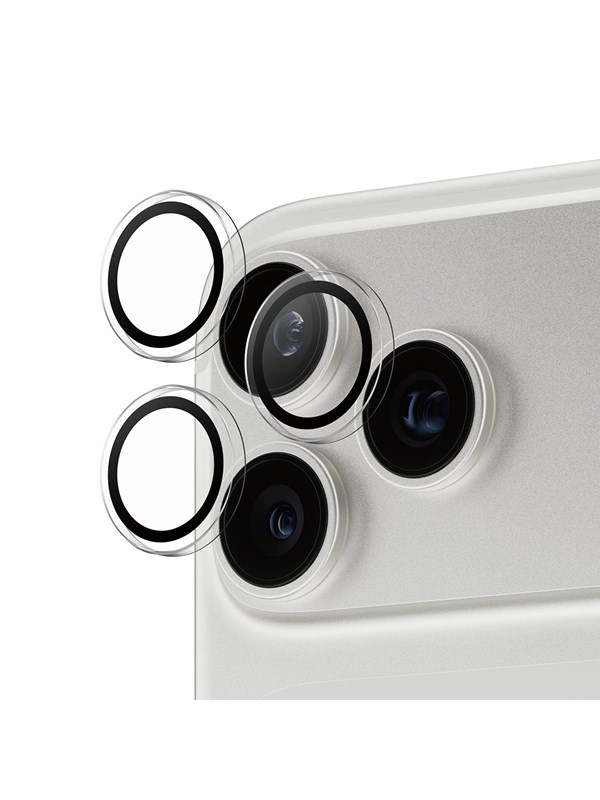 PanzerGlass Hoops® Transparent Camera Lens Protector iPhone 17 Pro | iPhone 17 Pro Max | iPhone 16 Pro | 16 Pro Max