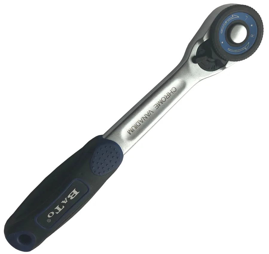 BATO Skralle 1/4" 72T. Slim.
