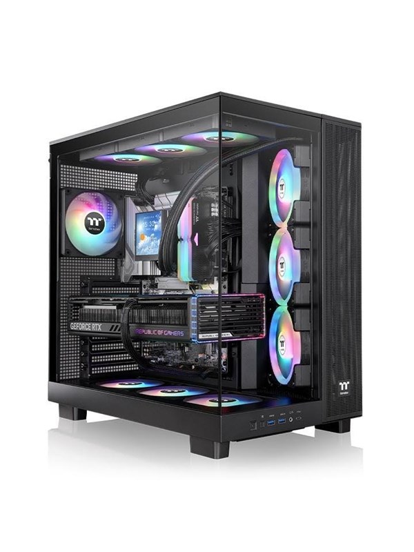 Thermaltake View 380 XL TG ARGB - Kabinett - Desktop - Svart