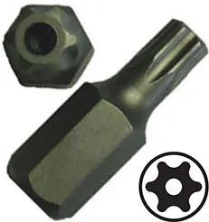 BATO Auto Bits kort. Torx 25 med hull.
