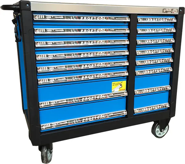 BATO Verktøyvogn XXL 16 skuffer.