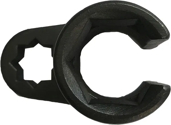 BATO Oksygen topp forkrommet 1/2" x 22 mm 12kt.