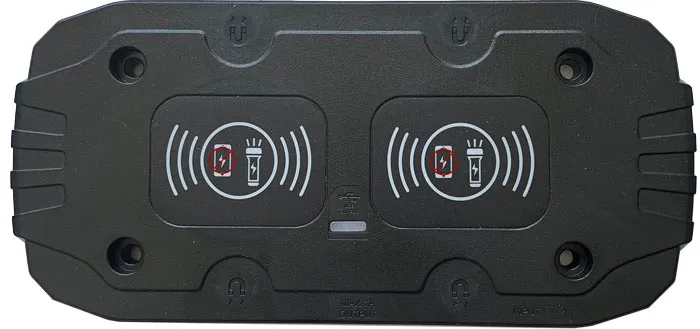 BATO Ladeplate for 2 lamper.