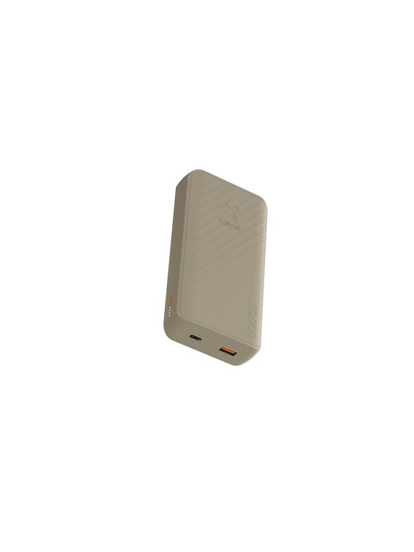 Xtorm Power Bank 20.000mAh 15W USB-C & USB-A Beige Nødlader - Beige - 20000 mAh