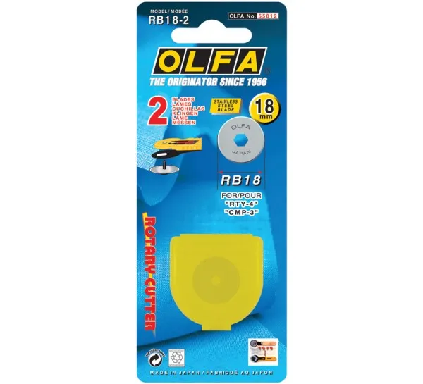 BATO Olfa knivbladrull 18mm. RB18-2