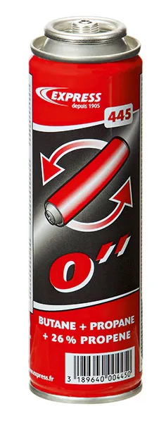 EXPRESS "Vinter" gasdåse 60g/110ml, med skum så den kan anvendes i alle positioner, passer til364, 6364 og 4600.