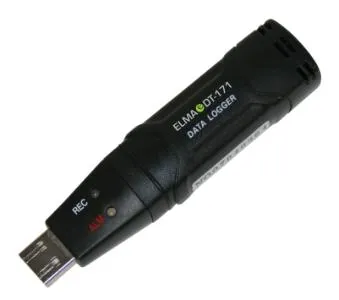Elma DT171  -  Mini USB datalogger for temperatur, fuktighet og duggpunkt.
