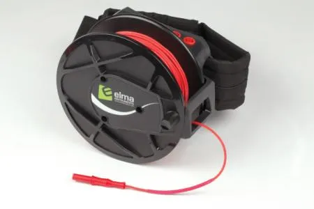Elma B-Reel - Beltetrommel 50m Rød