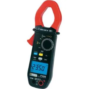 CA F205  -  Effektstrømtang AC/DC med sann RMS, KAT IV 600V