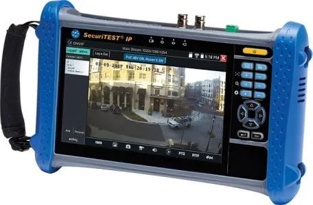 SecuriTEST IP  -  CCTV Kamera system tester