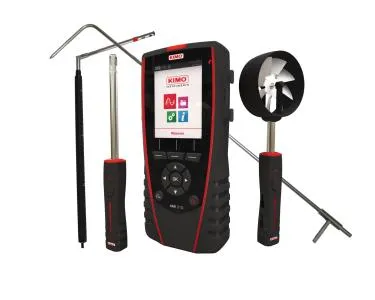 KIMO AMI310 PRO Lufthastighet/Flow, Temperatur, Fukt m.m.