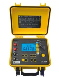 CA6255 Microohm meter, 10A teststrøm og 0,1 µΩ