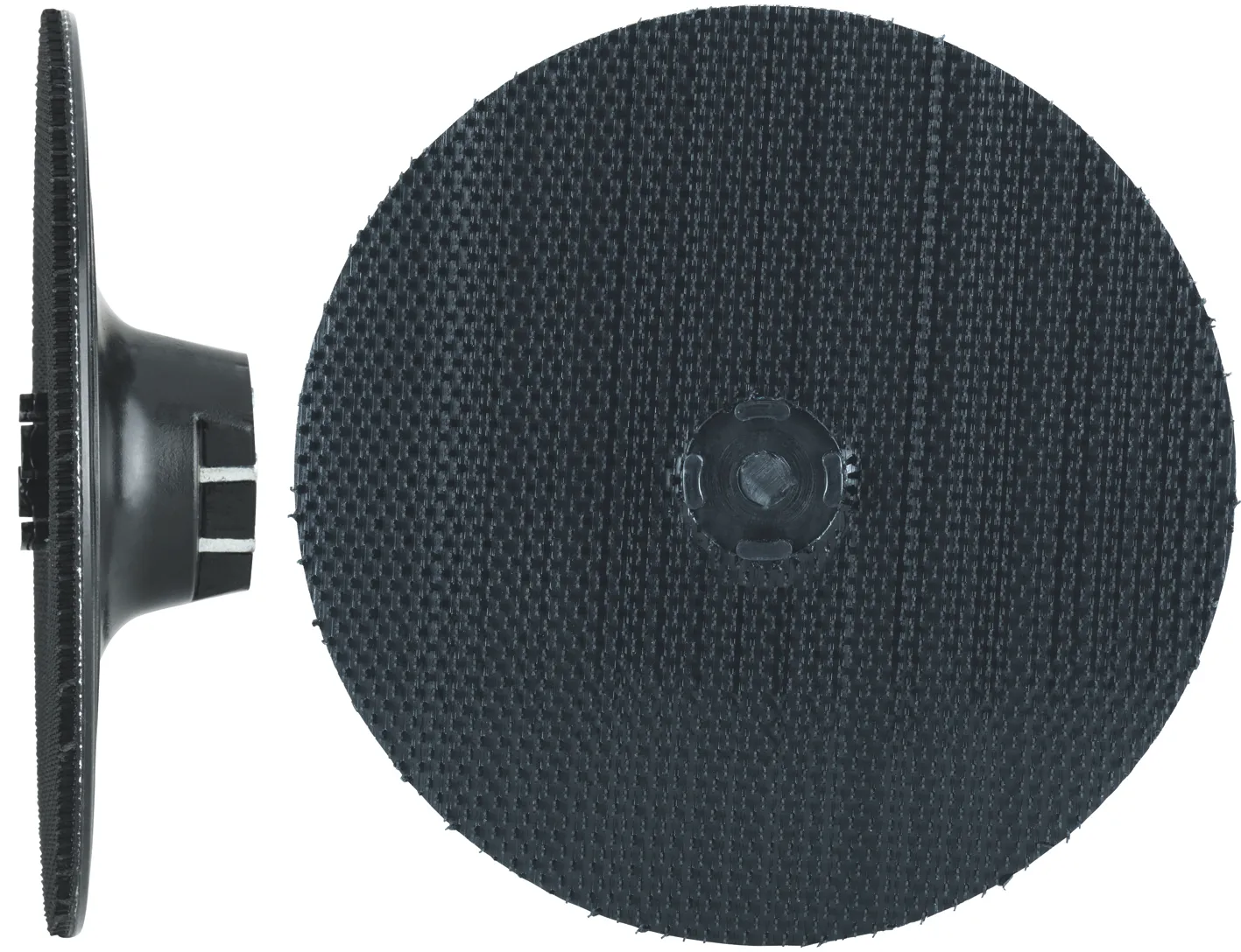 Bakplate til nylonrondell P SCM medium ø125×M14
