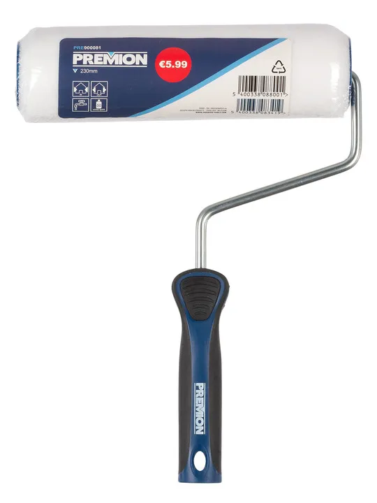 Malerull 230 mm med kraftig håndtak