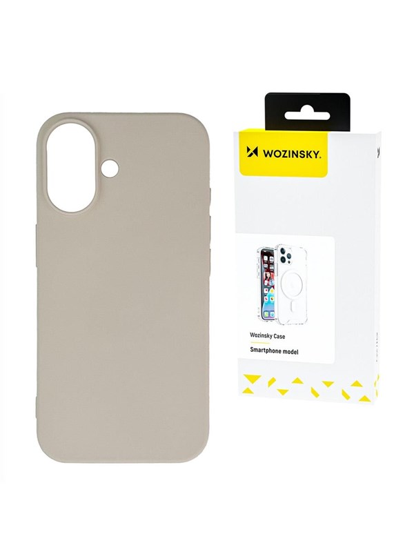 Wozinsky Silicone Case for Samsung Galaxy S25+ - Beige