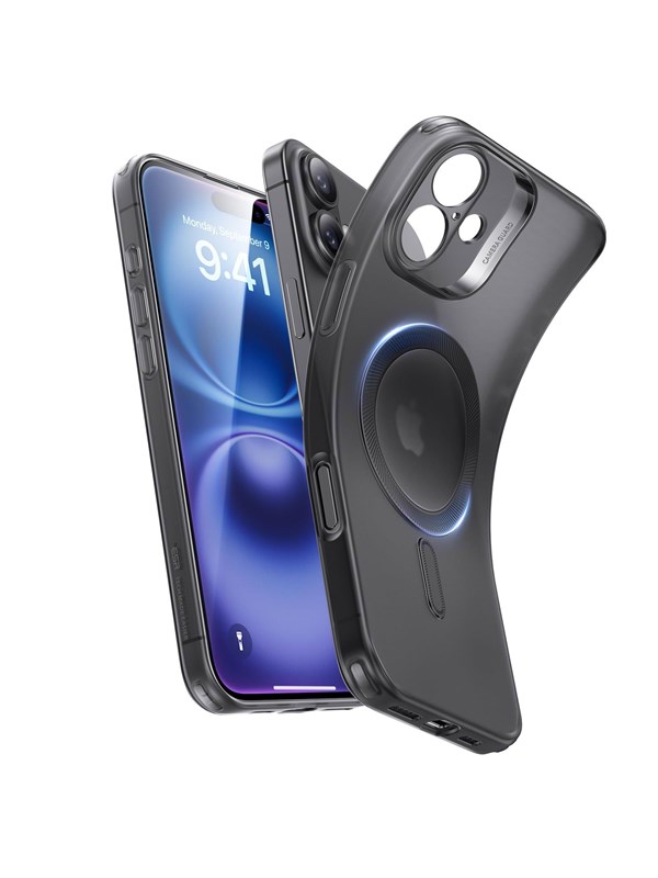 ESR Zero Clear (HaloLock) case for iPhone 16 Plus (black)