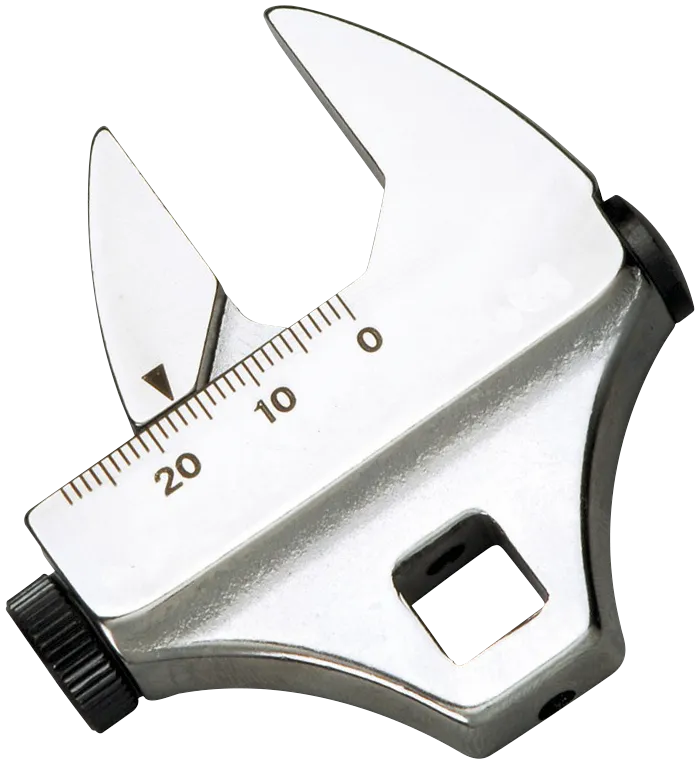 Svanehalsskrallenøkkel 3/8" justerbar