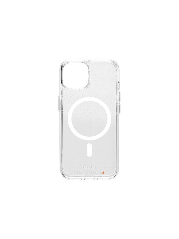 SBS Ultra-strong case for iPhone 15 with D3O technology - Transparent