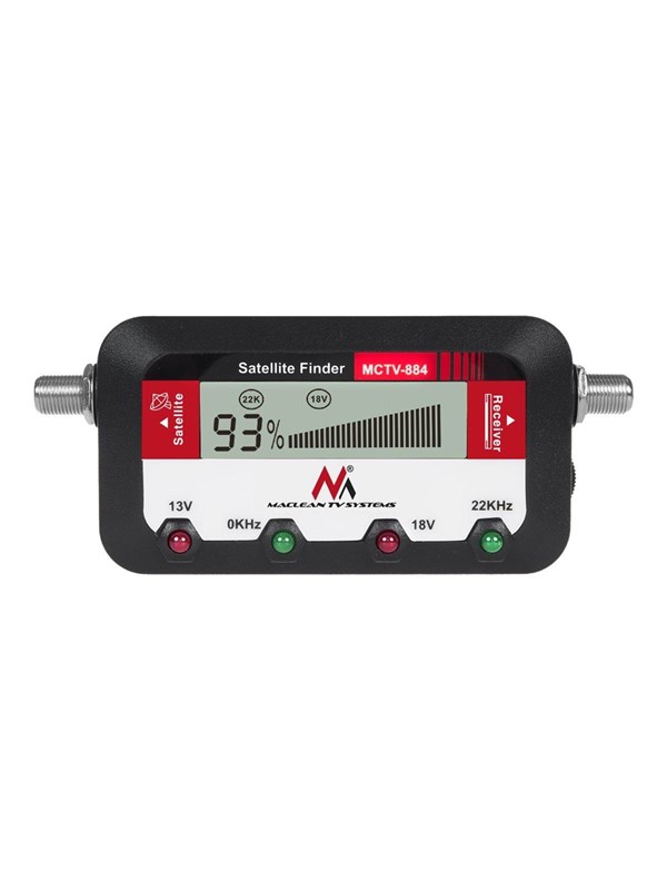 Maclean MCTV-884 - satellite signal metre