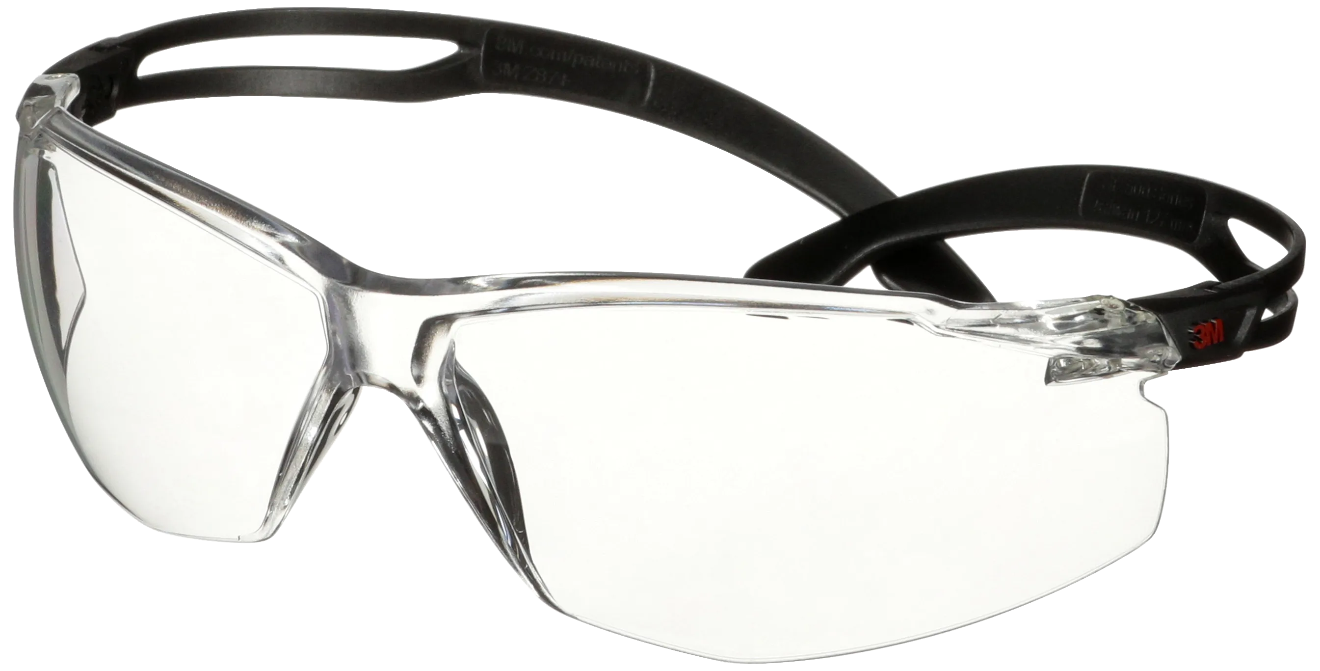 SecureFit 500 vernebrille, sort innfatning/klart glass