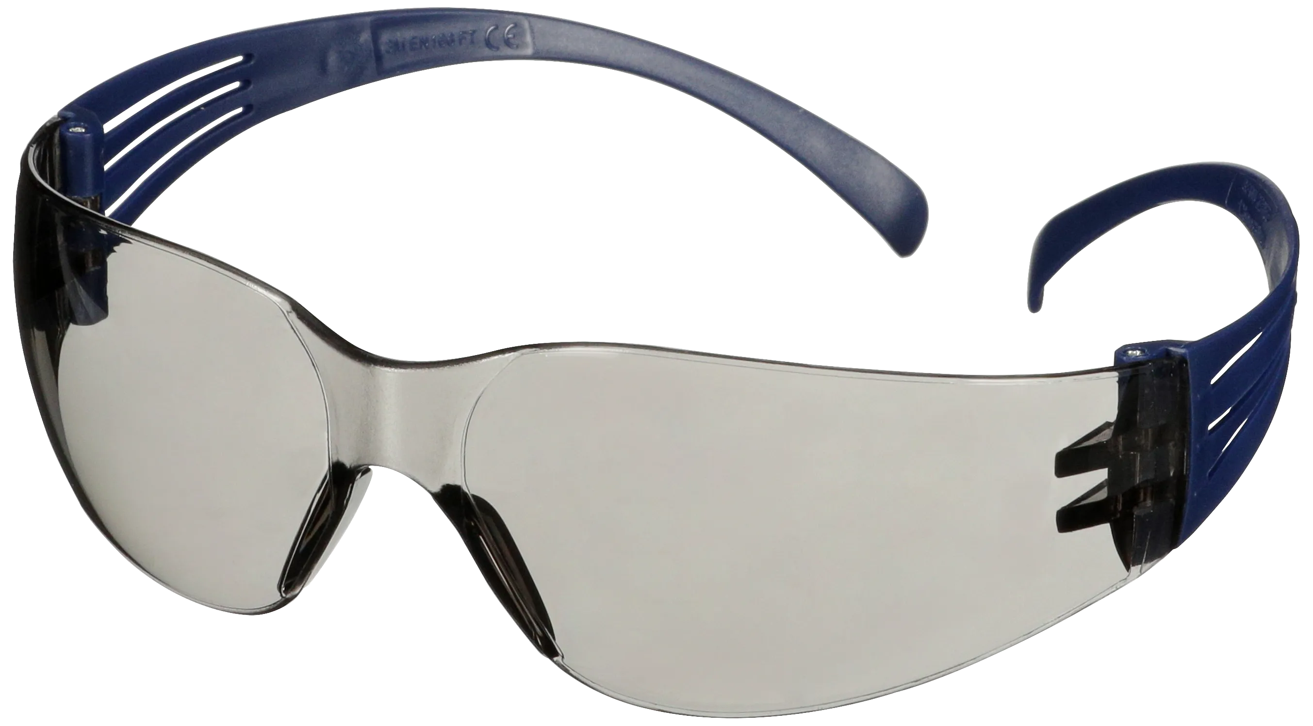 SecureFit 100 vernebrille, blå innfatning/lys grå glass