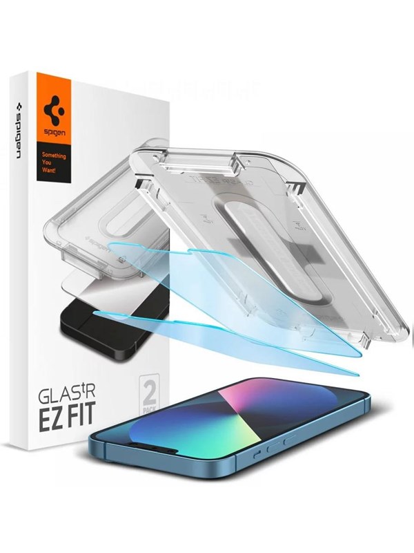 Spigen Glass tR EZ Fit Transparency Sensor Open 2 Pack -  iPhone 16e/14/13/13 Pro
