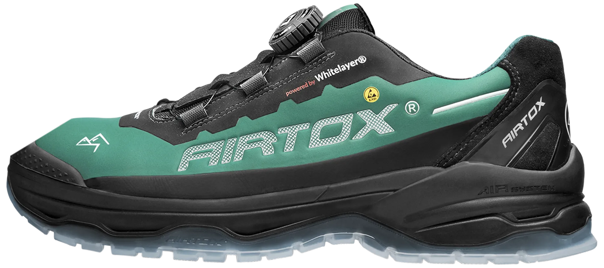 Airtox TX33 sikkerhetssko m/hurtiglukk S3 ESD 47