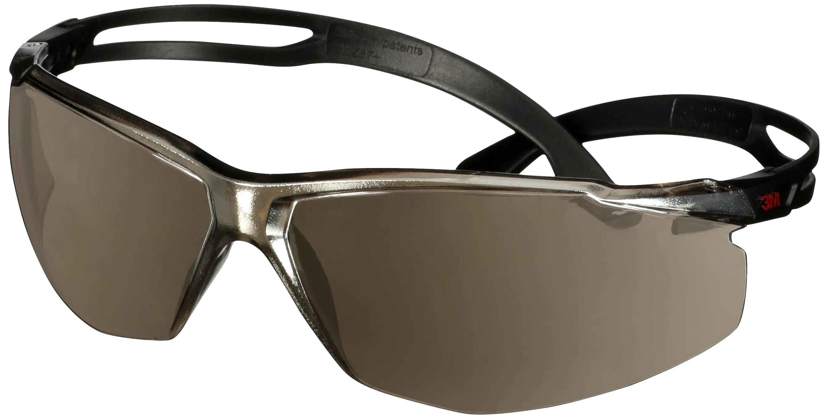 SecureFit 500 vernebrille, sort ramme/speilglass