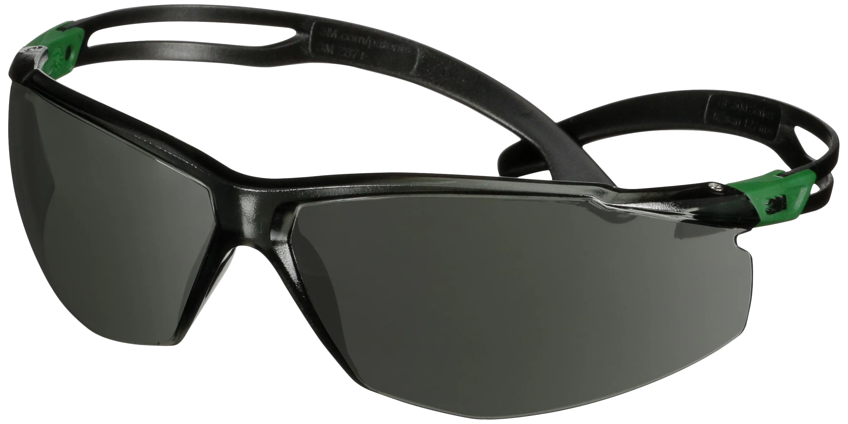 SecureFit 500 vernebrille, sort innfatning/grå glass DIN3
