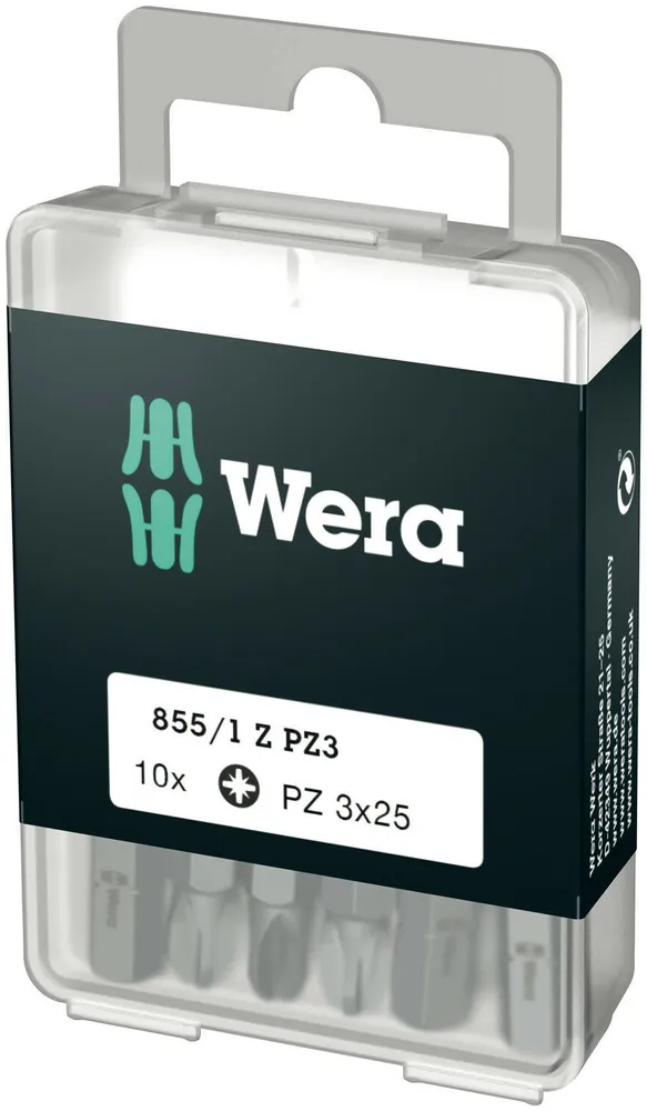 Bits for Pozidriv-krysspor Wera 855/1 Z
