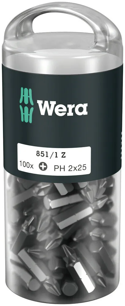 Bits til Phillips stjerneskrutrekkere Wera 851/1 Z DIY
