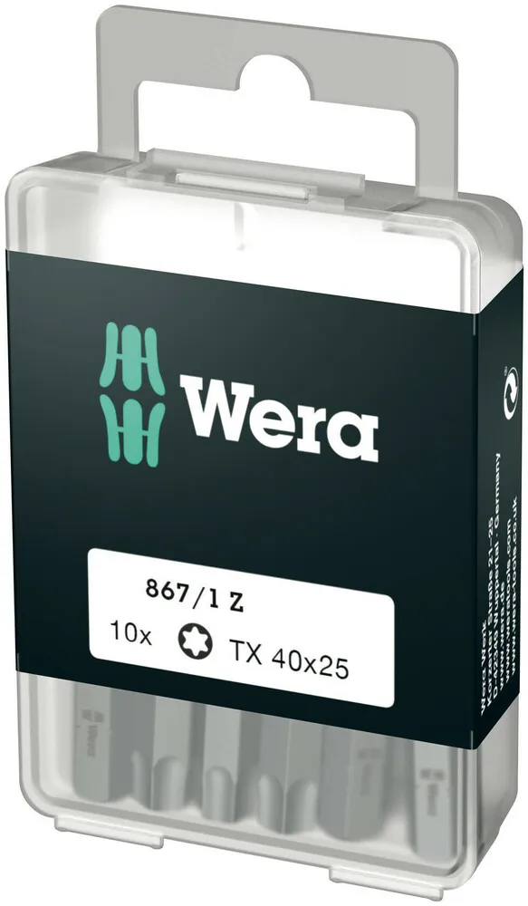 Bits for TX-spor Wera 867/1 Z