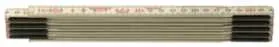 Målestokk (meterstokk) 59-2.4-12 mm/mm, 2,4 m og 12 ledd