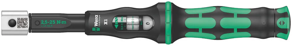 Momentnøkkel Click-Torque X1 9×12 innstikk 2,5-25Nm