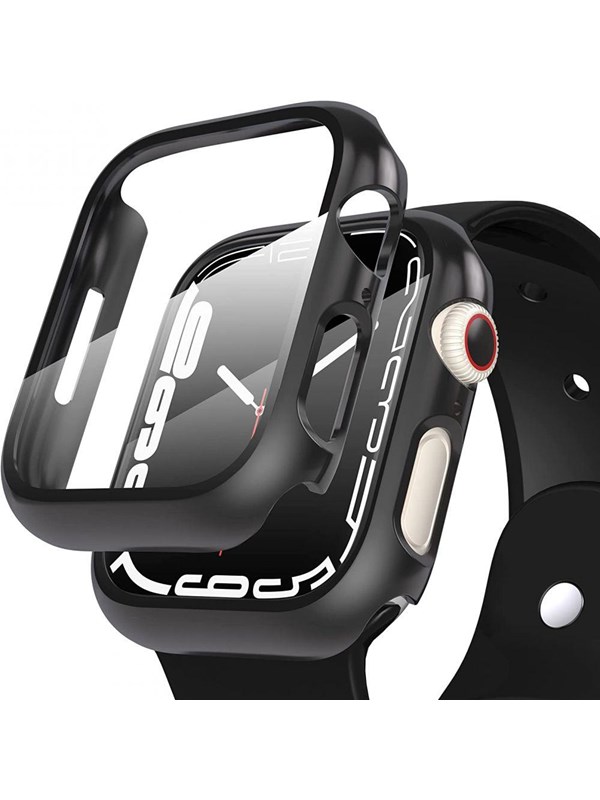 Tech-Protect Defense360 Case for Apple Watch 7 / 8 / 9 (45 mm) - Black